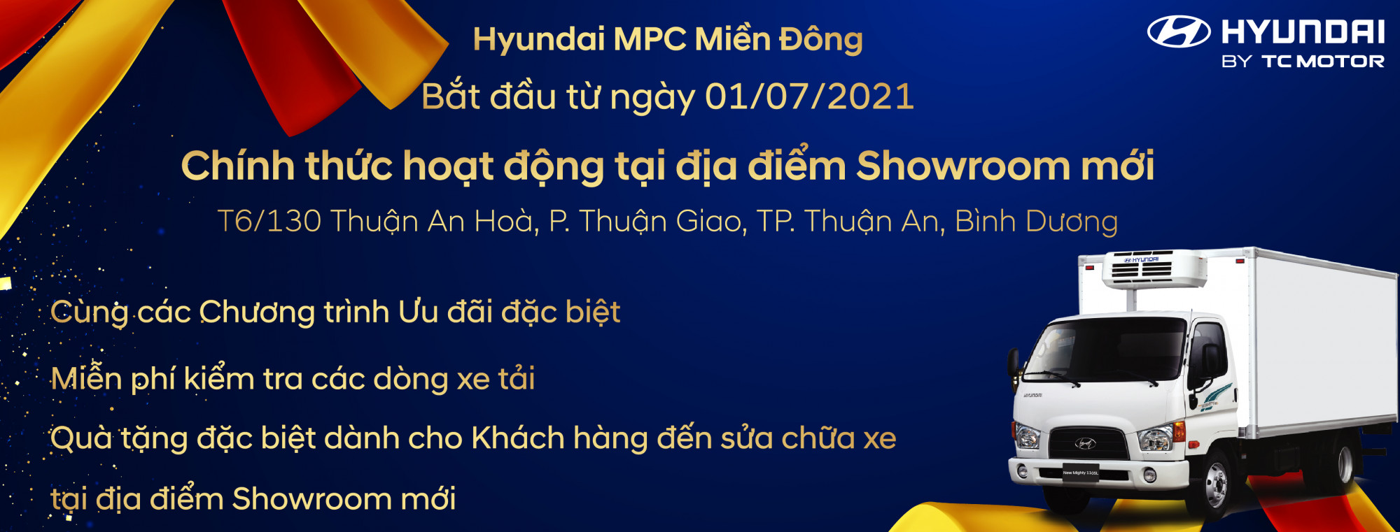 Hyundai MPC Miền Đông chính thức hoạt động tại địa điểm Showroom mới