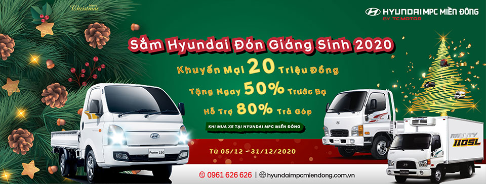 Sắm Hyundai Đón Giáng Sinh 2020