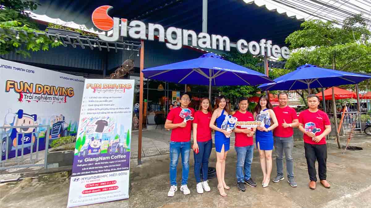 Chuỗi Sự Kiện Lái Thử Hyundai Tại Giangnam Coffee